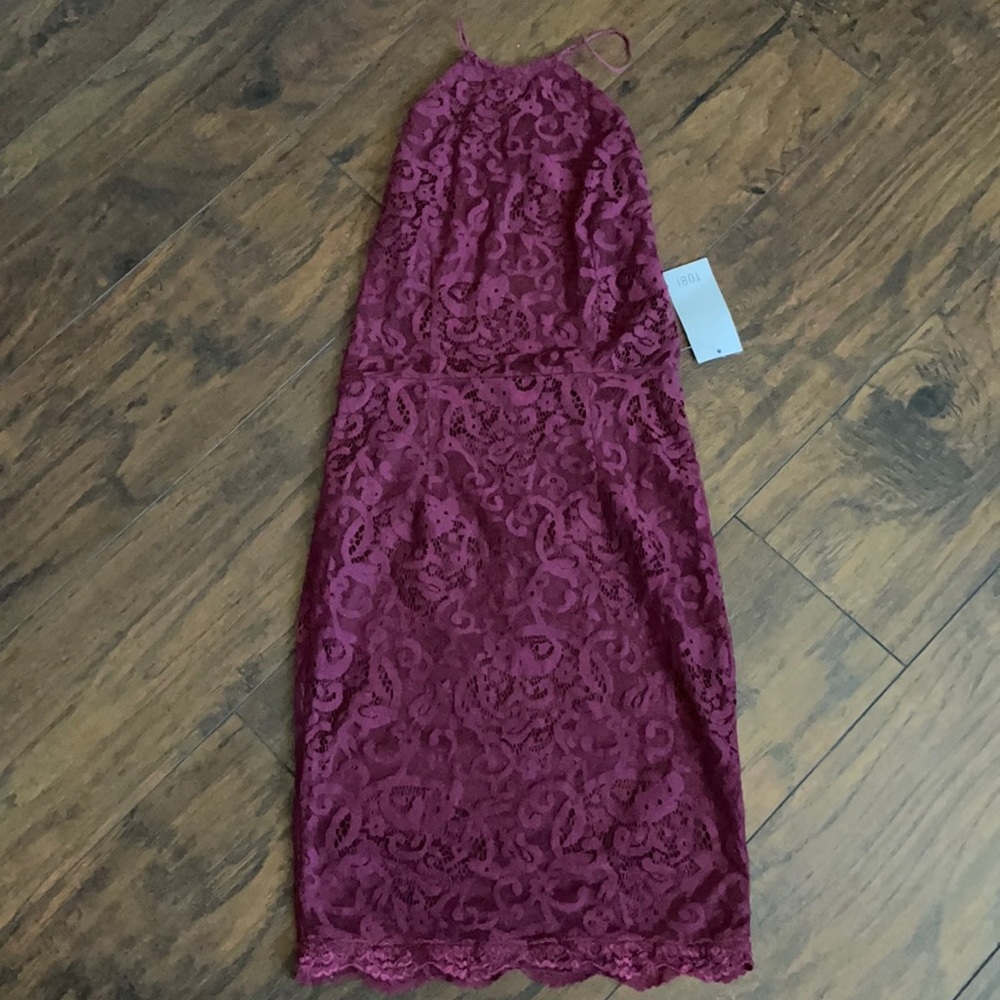 TOBI backless Lace dress
